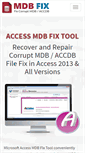Mobile Screenshot of mdbfix.com