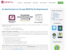 Tablet Screenshot of corrupt.mdbfix.com